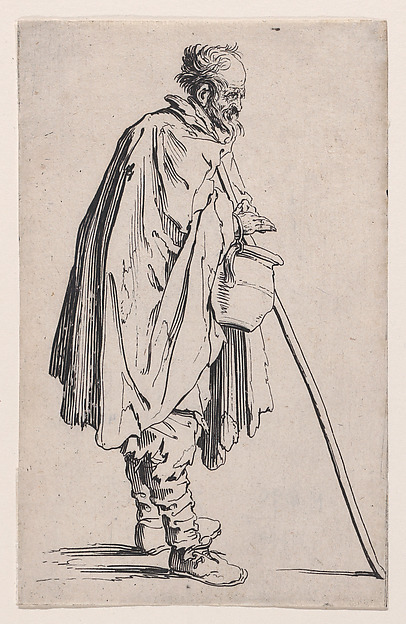 Le Mendiant au Couvet (The Beggar of Couvet), from Les Gueux suite appelée aussi Les Mendiants, Les Baroni, ou Les Barons (The Beggars, also called the Barons)