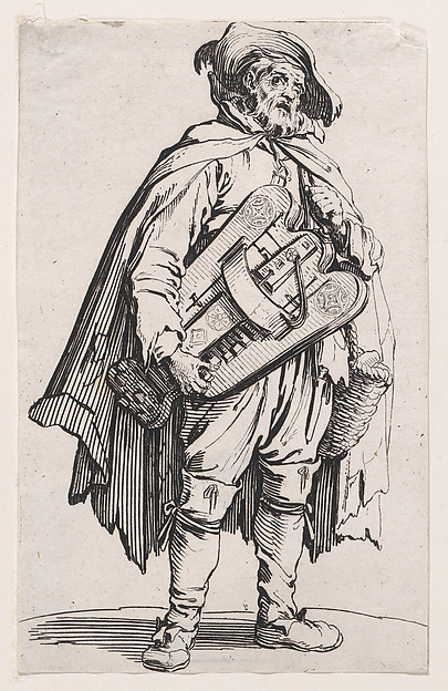 Le Joueur de Vielle (The Hurdy-Gurdy Player), from Les Gueux suite appelée aussi Les Mendiants, Les Baroni, ou Les Barons (The Beggars, also called the Barons)