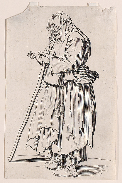 La Mendiante Venant de Recevoir la Charité (The Female Beggar Receiving her Charity), from Les Gueux suite appelée aussi Les Mendiants, Les Baroni, ou Les Barons (The Beggars, also called the Barons)