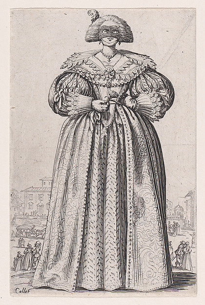 La Dame au Masque (The Lady with a Mask), from La Noblesse (The Nobility)