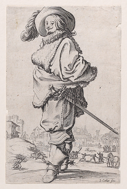 Le Gentilhomme au Plastron de Fourrure (The Gentleman with a Fur Shirt Front), from La Noblesse (The Nobility)