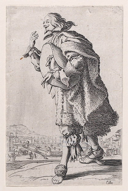 Le Gentilhomme qui Salue Tenant son Feutre Sous le Bras (The Gentleman who Bows Holding his Felt Hat Under his Arm), from La Noblesse (The Nobility)