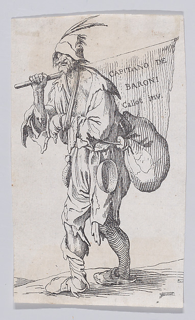 Reverse Copy of the Frontispiece, from "Les Gueux suite appelée aussi Les Mendiants, Les Baroni, ou Les Barons" (The Beggars, also called the Barons)