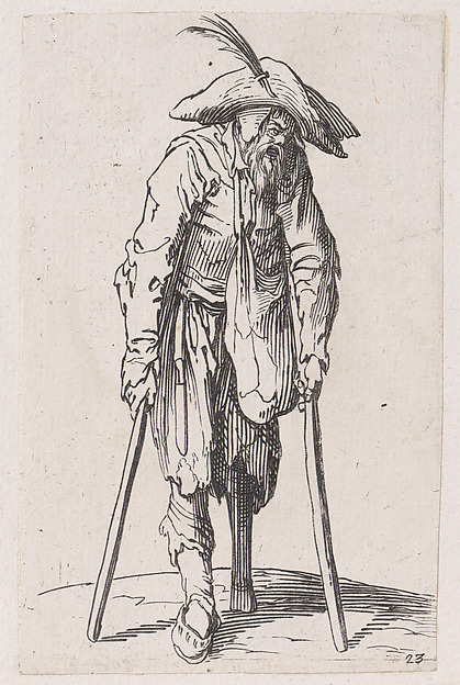 Reverse Copy of Le Gentilhomme aux Mains Jointes (The Gentleman with his Hands Joined), from La Noblesse (The Nobility)