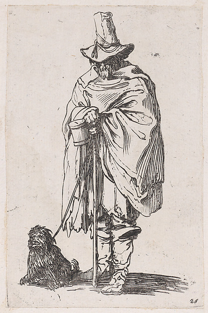 Reverse Copy of Le Gentilhomme au Manteau Bordé de Fourrures Tentant ses Mains Derrière le Dos (The Gentleman with a Fur Lined Coat Holding his Hands Behind his Back), from La Noblesse (The Nobility)