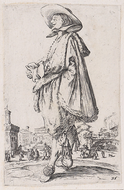 Reverse Copy of Le Mendiant a la Jambe de Bois (The Beggar with the Wooden Leg), from Les Gueux suite appelée aussi Les Mendiants, Les Baroni, ou Les Barons (The Beggars, also called the Barons)