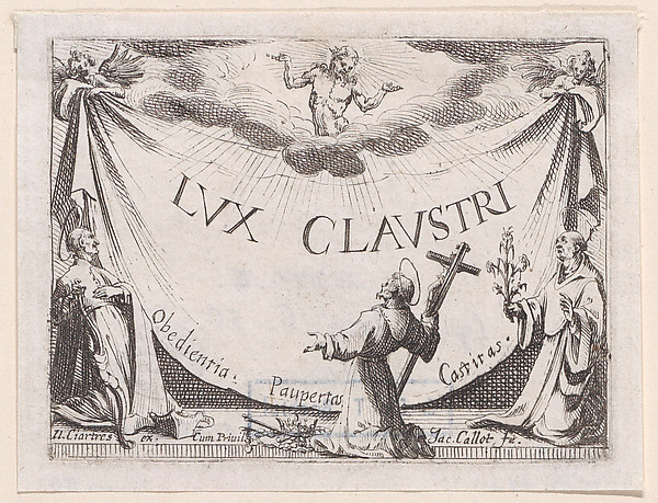 Frontispiece, from Lux Claustri ou La Lumière du Cloitre (The Light of the Cloisters)