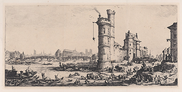 Vue de Pont-Neuf (View of the Pont-Neuf), from Les Deux Grandes Vues de Paris (The Two Large Views of Paris)