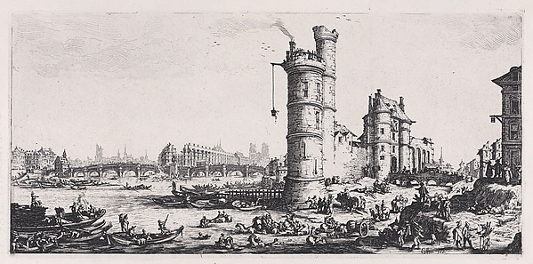 Vue de Pont-Neuf (View of the Pont-Neuf), from "Les Deux Grandes Vues de Paris" (The Two Large Views of Paris)