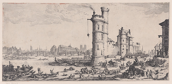 Copy of Vue de Pont-Neuf (View of the Pont Neuf), from "Les Deux Grandes Vues de Paris" (The Two Large Views of Paris)