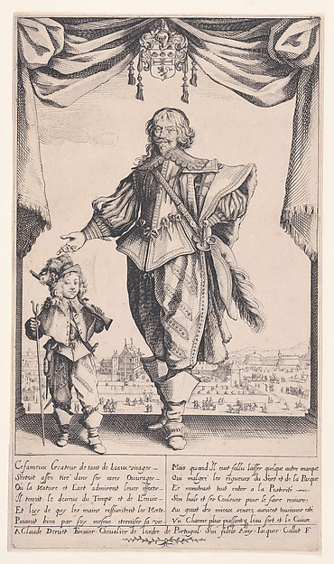 Portrait of Claude Deruet and His Son, Jean
