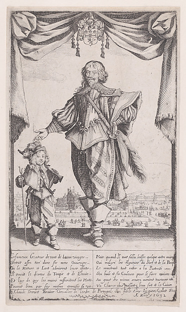 Portrait of Claude Deruet and His Son, Jean
