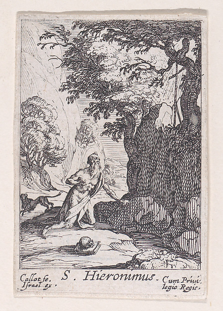 St. Jerome, from Les Pénitents et Pénitentes (The Penitents)