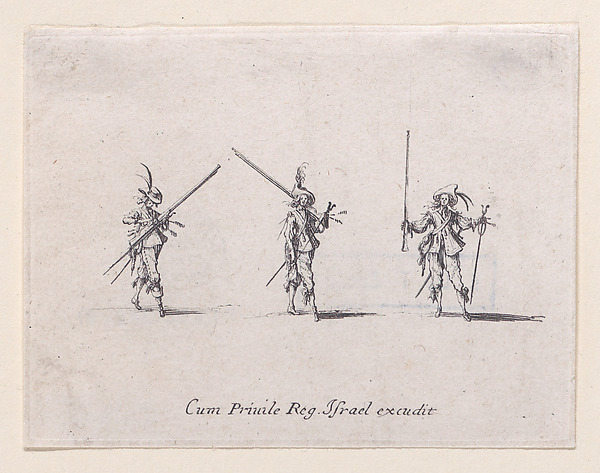 L'Exercice de L'Arquebuse: Le Chargement (Drill of the Arquebus: The Loading), from Les Exercices Militaires (The Military Exercises)