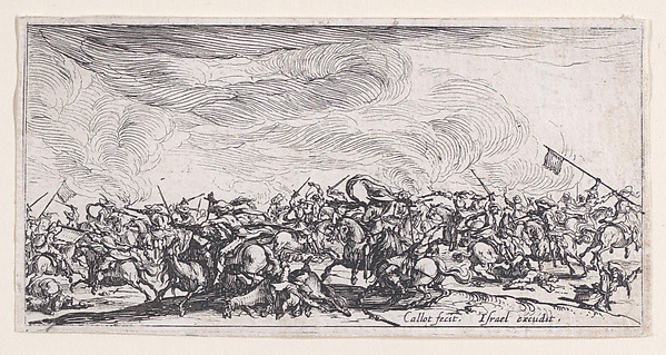 Le Combat a l'Épée (The Combat with Swords), from Les Combats de Cavalerie (The Cavalry Combats)