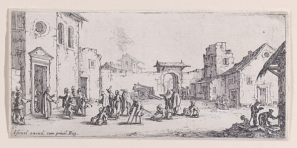 L'Hopital (The Hospital), from Les Petites Misères de la Guerre (The Little Miseries of War), plate 6