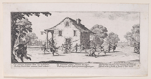 La Maraude (Pilfering), from Les Misères et les Mal-Heures de la Guerre (The Miseries and Misfortunes of War), plate 4