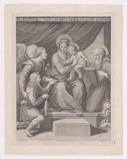 The Virgin with the Fish