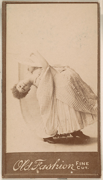 Dancer, from the Actresses series (N664) promoting Old Fashion Fine Cut Tobacco