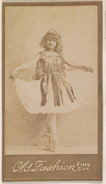 Dancer, from the Actresses series (N664) promoting Old Fashion Fine Cut Tobacco
