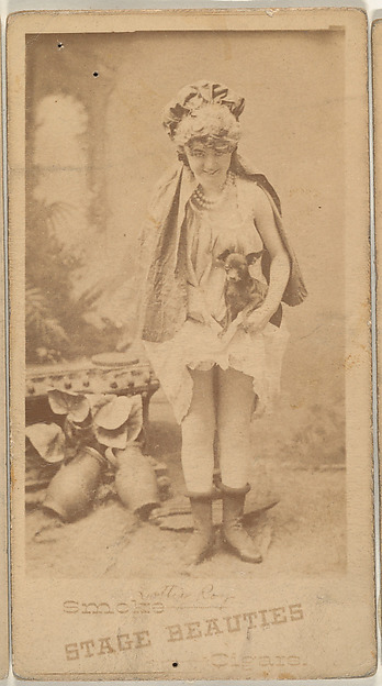 Lottie Roy, from the Actresses series (N666) to promote Stage Beauties Cigars