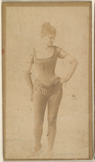 Actress standing with hand on hip, from the Actresses series (N668)