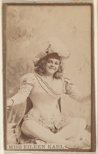Miss Eileen Karl, from the Actresses series (N668)