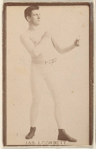 James J. Corbett, from the Actresses series (N668)