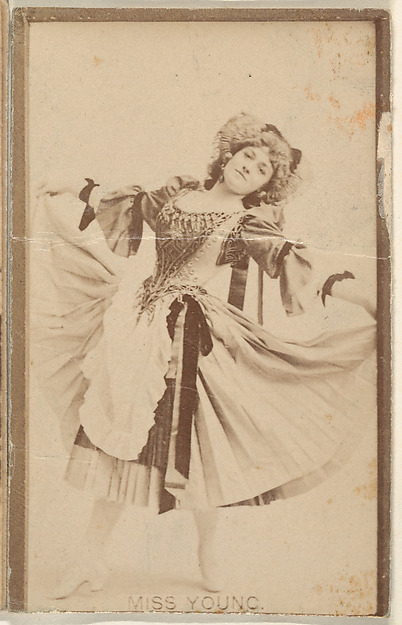 Miss Young, from the Actresses series (N668)