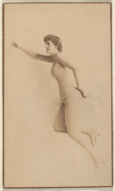 Actress in flight, from the Actresses series (N668)