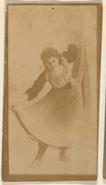 Bowing actress, from the Actresses series (N668)