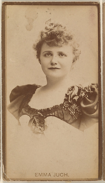 Emma Juch, from the Actresses series (N668)