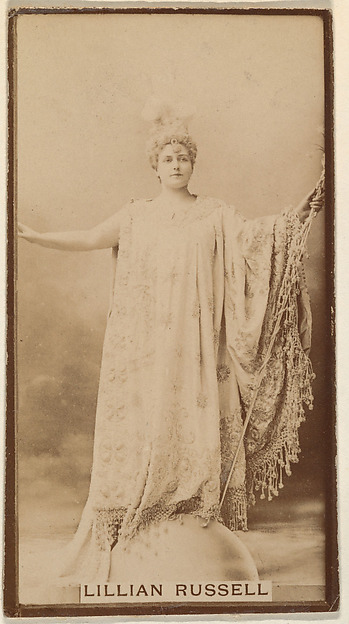 Lillian Russell, from the Actresses series (N668)