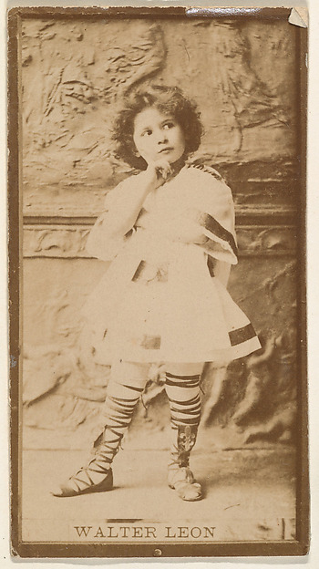 Walter Leon, from the Actresses series (N668)
