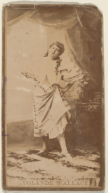 Yolande Wallace, from the Actresses series (N668)