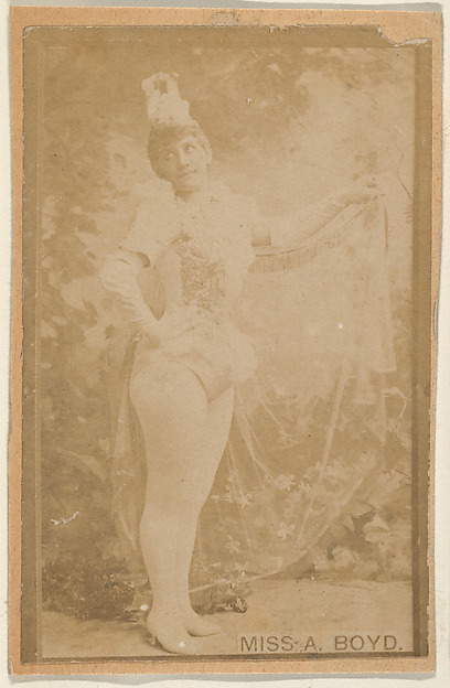 Miss A. Boyd, from the Actresses series (N668)