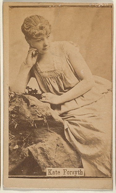 Kate Forsyth, from the Actresses series (N668)