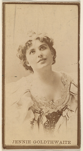 Jennie Goldthwaite, from the Actresses series (N668)