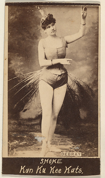 Miss Debray, from the Actresses series (N675), promoting Kan Ka Kee Kats