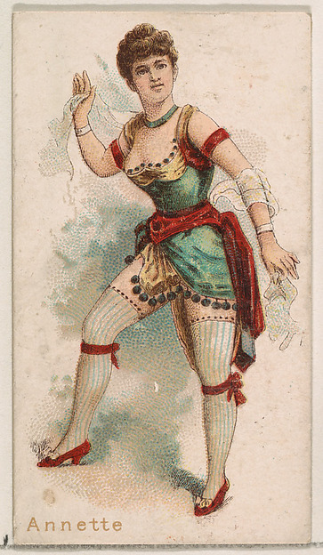 Annette, from the Ballet Queens series (N182) issued by Wm. S. Kimball & Co.
