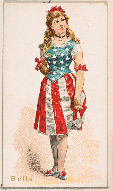 Bella, from the Ballet Queens series (N182) issued by Wm. S. Kimball & Co.