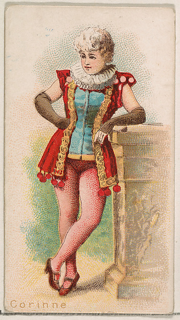 Corinne, from the Ballet Queens series (N182) issued by Wm. S. Kimball & Co.