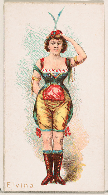 Elvina, from the Ballet Queens series (N182) issued by Wm. S. Kimball & Co.