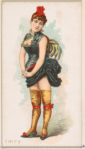 Imry, from the Ballet Queens series (N182) issued by Wm. S. Kimball & Co.