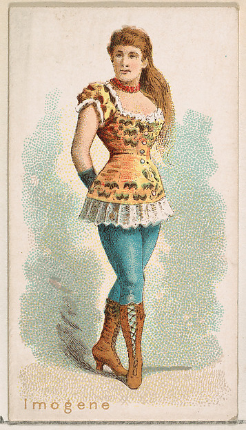 Imogene, from the Ballet Queens series (N182) issued by Wm. S. Kimball & Co.