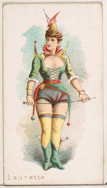 Laurette, from the Ballet Queens series (N182) issued by Wm. S. Kimball & Co.