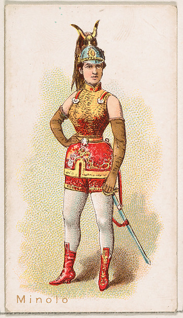 Minolo, from the Ballet Queens series (N182) issued by Wm. S. Kimball & Co.