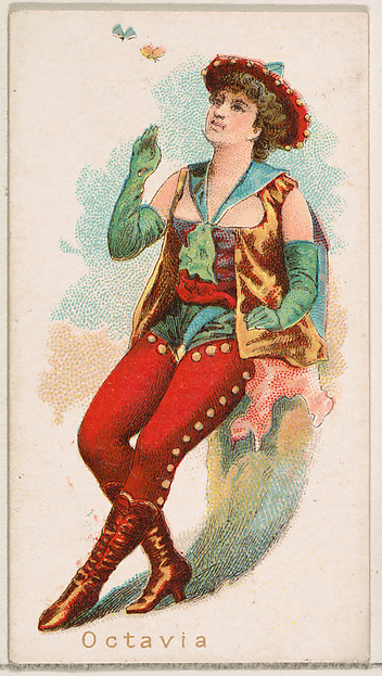 Octavia, from the Ballet Queens series (N182) issued by Wm. S. Kimball & Co.