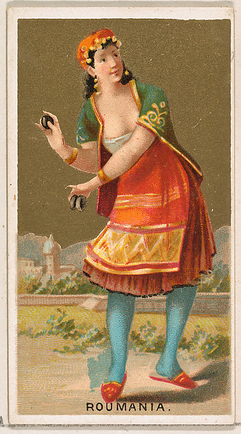 Roumania, from the Dancing Girls of the World series (N185) issued by Wm. S. Kimball & Co. by William S. Kimball & Company, The Metropolitan Museum of Art