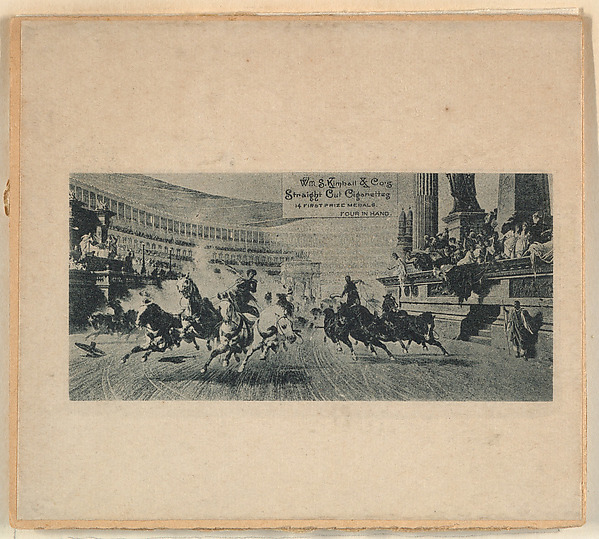Four in Hand, from the Sports and Art Subjects series (N197) issued by Wm. S. Kimball & Co.